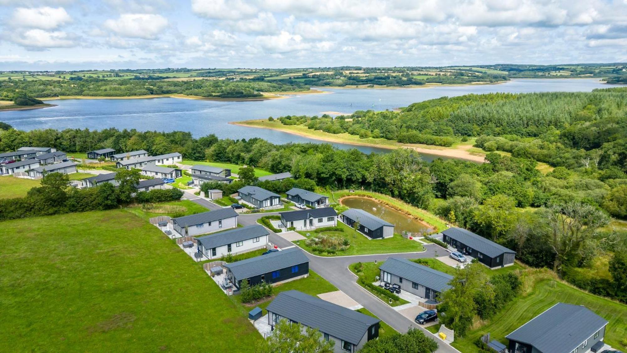 Rose Lodge, 21 Roadford Lake Lodges Lifton Bagian luar foto
